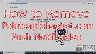 Remove Pointcaptchaspot.com Pop-up Notifications (Chrome & Firefox)