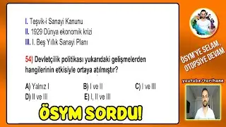 13) Atatürk İlkeleri ve İnkılapları & İç Politika / Soru Çözümü KPSS Tarih 2024