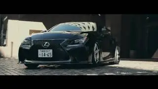 Lexus RC F на дисках от Vossen