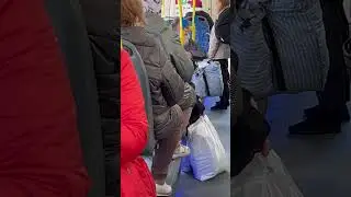 Неадекват в общественном транспорте #москва