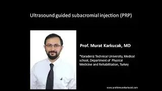 Ultrasound guided subacromial injection (PRP)