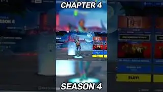 EVOLUTION OF FORTNITE SEASON LOBBY ( FROM CH4 S4-CH1 S1)