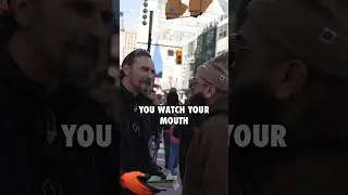 Muslim CONFRONTING Christian for DISRESPECTING Islam! 