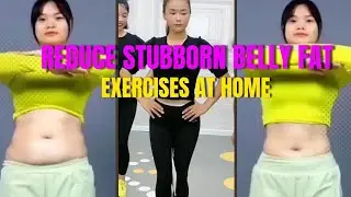 🔥 Reduce Stubborn Belly Fat - Exercises at Home