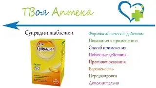 Супрадин таблетки - показания (видео инструкция) описание, отзывы