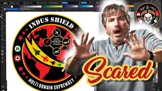 Creating A Logo Patch Ideas in CorelDraw