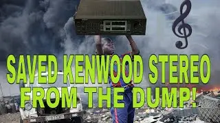 Got a Free Rained Out 80s Kenwood Stereo Amp - Will it Work? Can I sell It?