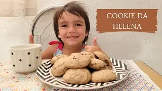 RECEITA FÁCIL DE COOKIE | Faça com a sua criança