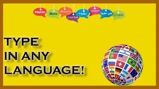 How to type in ANY language using Google Input Tools! WINDOWS | OFFLINE