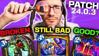 Ton of Nerfs & Buffs | Patch 24.0.3 | Castle Nathria