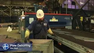Plate Deburring – Alro Steel