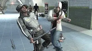 Assassin's Creed 3 Desmond Miles Combat & Stadium Exploration