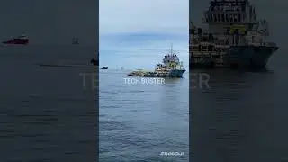 Retrieving the Anchor ⚓️ ♥️ #shorts#marine#offshore#ship#sea#boat#psp#cargoship