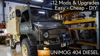 12 Small Modifications to Improve the Unimog 404!