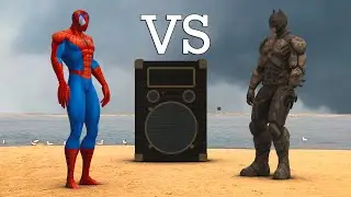 Spiderman vs Batman Dance Battle In Real Life 4k