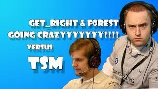 GeT_RiGhT & f0rest going CRAZYYY! @ESL ONE Katowice 2015