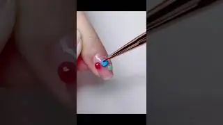 Three-dimensional balloon 🎈 nail art style 💅🏻