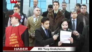 BES ADLİYE ÖNÜNDE BASIN AÇIKLAMASI YAPTI....