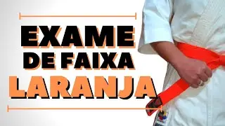 Da Vermelha para a Laranja - EXAME DA FAIXA LARANJA  - Karate Shotokan