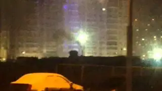 Мусорный ветер. Дым из трубы. Люберцы, Красная горка.