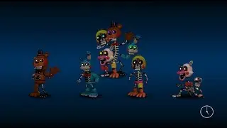 FNaF World Speededit: Ignited Toy Animatronics (original designs)