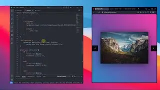 Designing Motion Blur Effect Slider | HTML CSS JS Tutorial