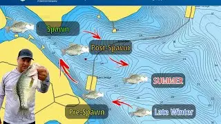 How to find Crappie on a Reservoir