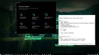 Windown Defender - Virus and Threat protection page not available | Show(with indonesia) | read desc