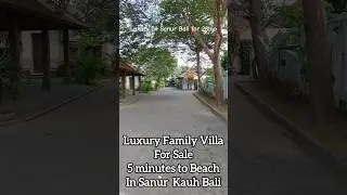 Villa Luas dekat Pantai Sanur Bali
