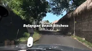 Ogoh-ogoh member goes Belangan beach