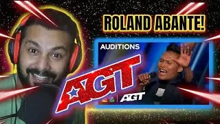 You won't believe Roland Abante's INCREDIBLE VOICE! | Auditions | AGT 2023 | REACTION!!!