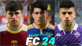 FC 24 | ALL SERIE A PLAYERS REAL FACES