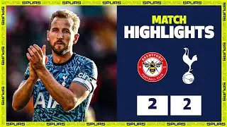 Kane and Hojbjerg claim valuable point | HIGHLIGHTS | Brentford 2-2 Spurs