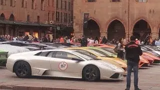Lamborghini 50th Anniversarry Gathering - Italia, Bologna. HD