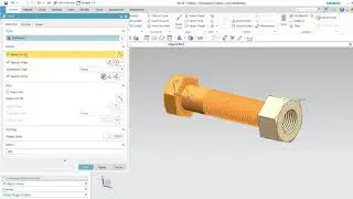 Siemens NX Motion: Bolt & Nut