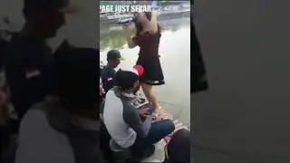 Jangan terlalu percaya kalau suami bilang mancing. Buktinya.