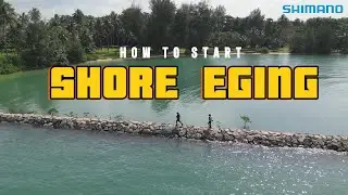 How to Start Shore Eging | Shore Eging at Pulau Hantu, Singapore