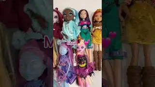 Моя коллекция кукол 💞 #monsterhigh #коллекциякукол #винкс #dolls #куклы #everafterhigh #rainbowhigh