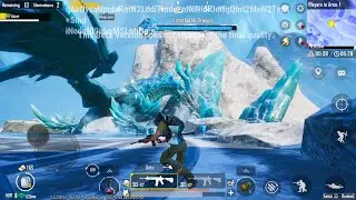 PUBG Mobile 3.5 Update Fighting With Frostborne Dragon
