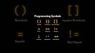 programming symbols 