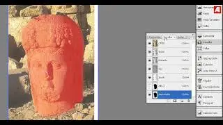 Photoshop Seçilen Nesneleri Maske Olarak Kaydetmek