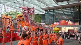 Watch the Jaw-Dropping Dragon Dance Performance at Jcube!