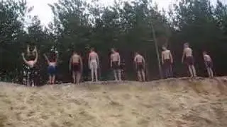 Trening Akro na Żwirowni  ( jajca ) xD