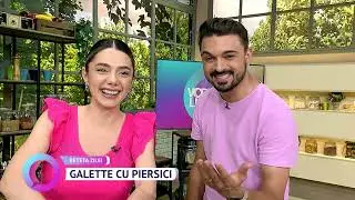 Galette cu piersici