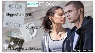 Aukey EP-B60 Earphones - Unboxing and Review