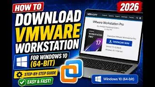 How to download Vmware for windows 10 ( 32bit and 64bit)