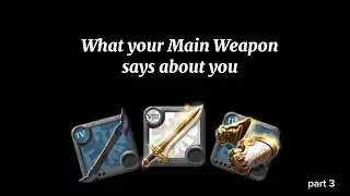 What your Main Weapon Says About you  (part 3) |Albion Online|