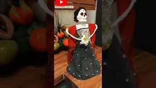 💀 Catrina para Día de Muertos #short
