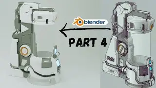 how to make sci fi machine part 4| 3d modeling | blender tutorial | latest tutorial | 2024 | sci-fi|