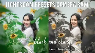 lightroom Preset  |black and orange | Free Download | Best Presets | Photoshop cc 2023